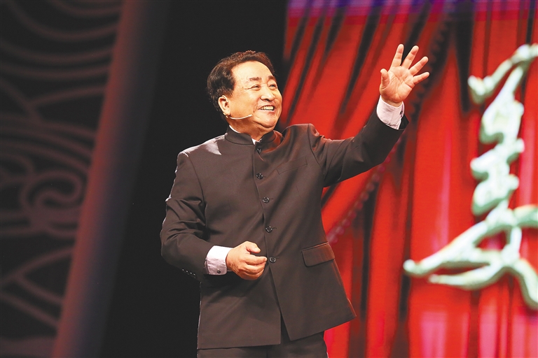 姜昆做客前海文化講堂