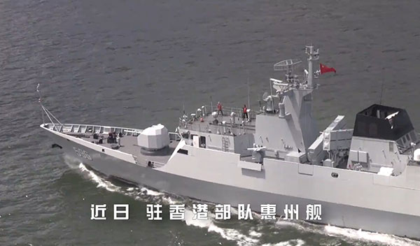 魚雷出擊！駐港海軍展開多科目實戰化訓練