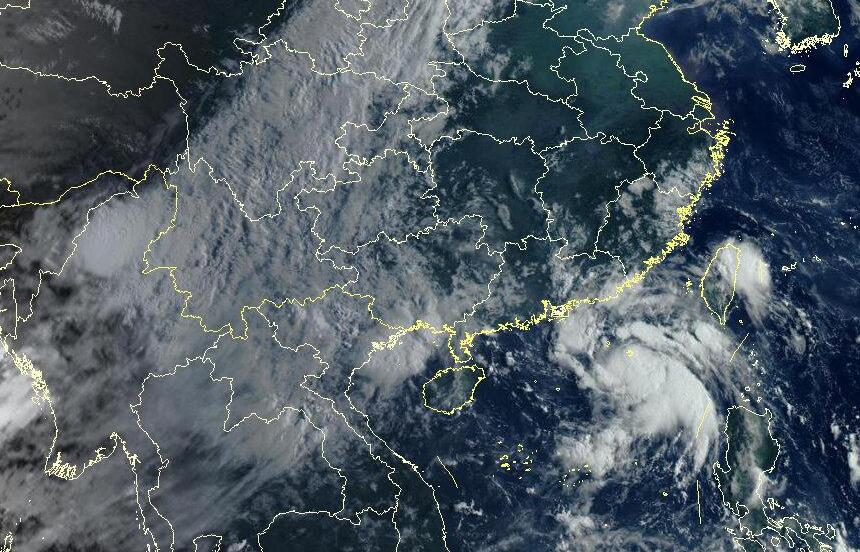 今年第7号台风「海高斯」生成 华南地区将迎大暴雨