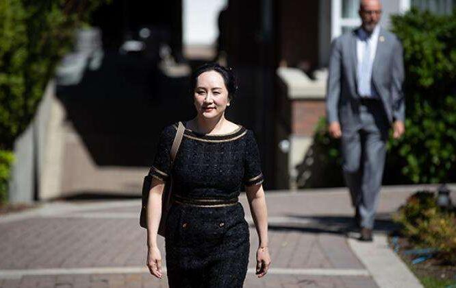 中国驻加使馆就孟晚舟案信息披露问题庭审表态