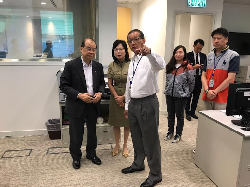 張建宗視察緊急事故監援中心