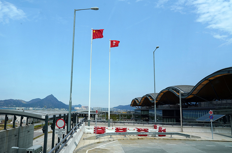 港珠澳大橋口岸珠澳貨運通道啟用