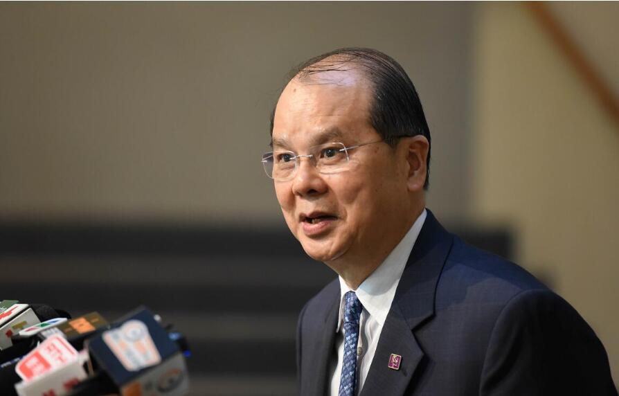 张建宗吁市民踊跃检测 有信心战胜疫情