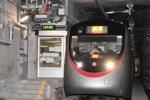 屯馬線於全線展開列車動態測試