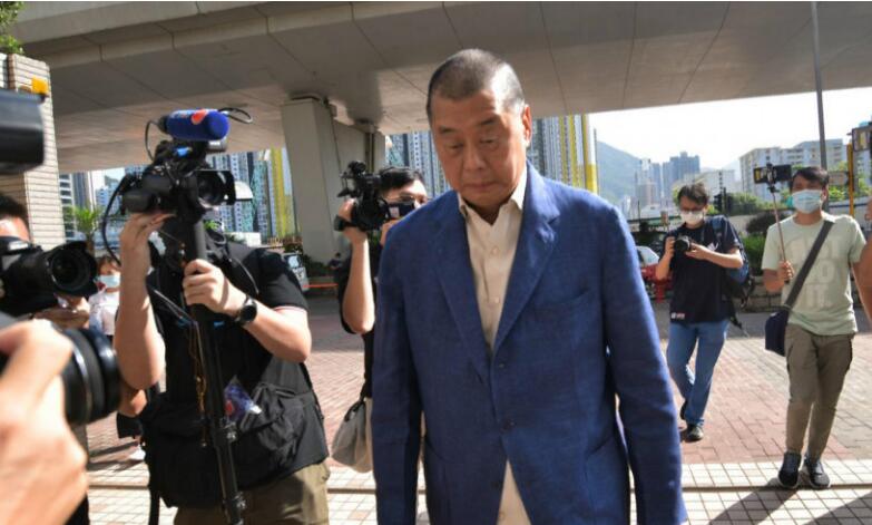 黎智英涉恐嚇記者表證成立