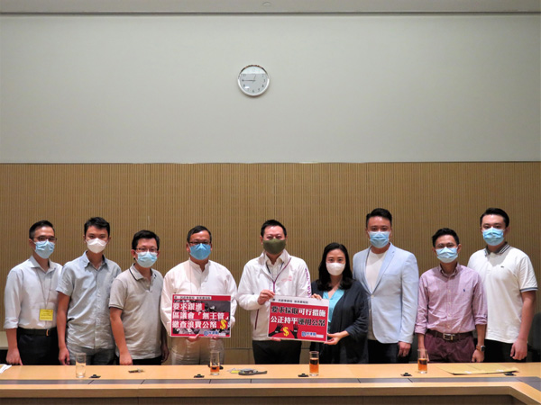 葛珮帆約見徐英偉要求嚴正處理沙田區議會不當撥款