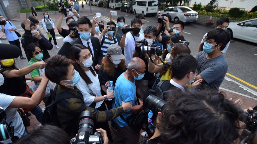 被控庭外滋擾陳彥霖家人「lunch哥」留院六旬婦准保釋