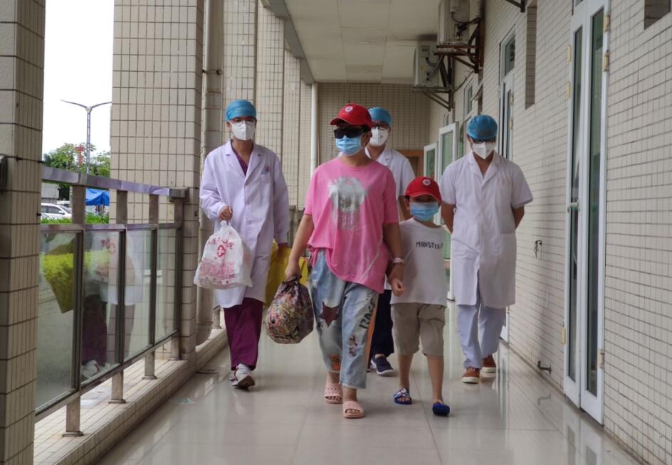 陸豐確診患者和1例無症狀感染者今日出院