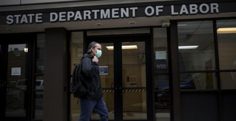 美次季GDP大幅收縮31.7%  上周逾百萬人新申領失業救濟  