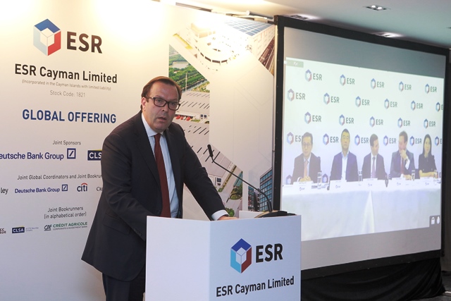 中期多賺七成半 ESR曾飆逾8% 創上市高