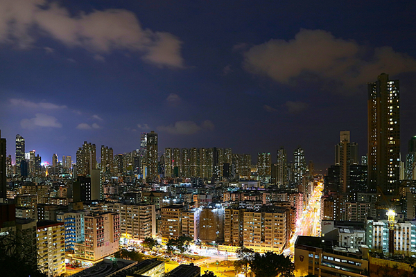 图集｜嘉顿山下万家灯火