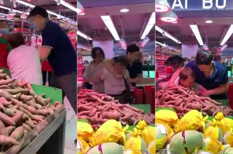 疑偷牛扒遭「斷正」 大叔發難打人被制服