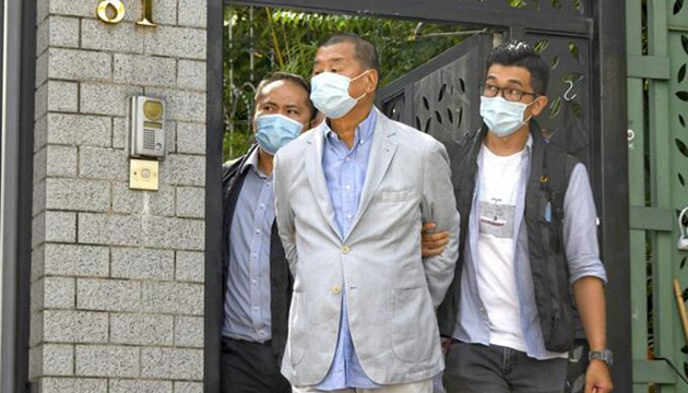 外媒：黎智英被捕當日警方曾到《日經》香港辦公室調查