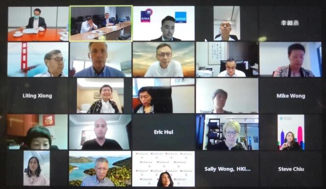 許正宇與金融行業組織會面 籲業界參加普檢