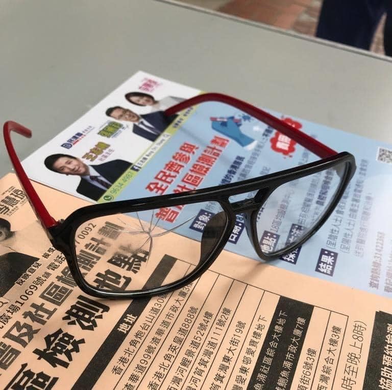 義工宣傳「普及社區檢測計劃」遇襲 民建聯嚴厲譴責