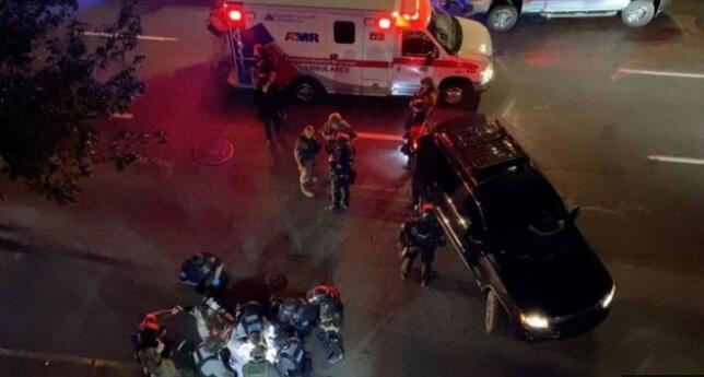 美国波特兰示威爆枪击 致1人死亡