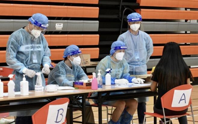 普及社區檢測预约超43萬 80間檢測中心首日時段額滿