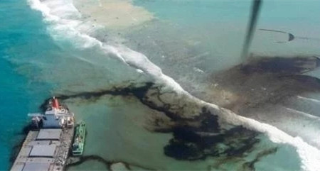 燃油泄露污染毛里求斯环境 日本救援队建议擦拭清除法