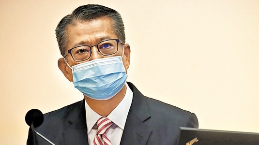 陳茂波：財政儲備降至十三個月政府開支 財赤2900億