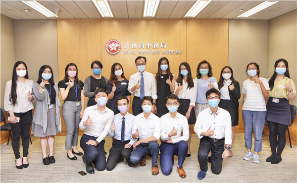 聶德權鼓勵大學生加入政務職系