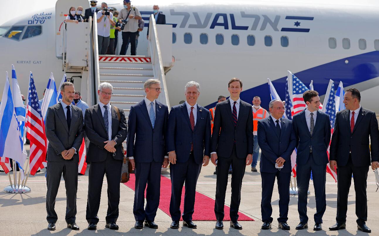 歷史首次!美以代表團從以色列直飛阿聯酋