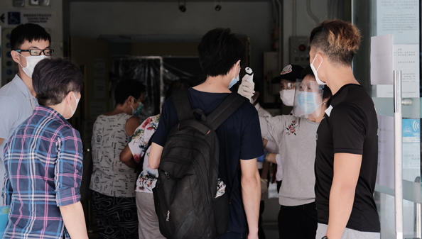 社區檢測中心運作暢順 首日安排安全快捷方便