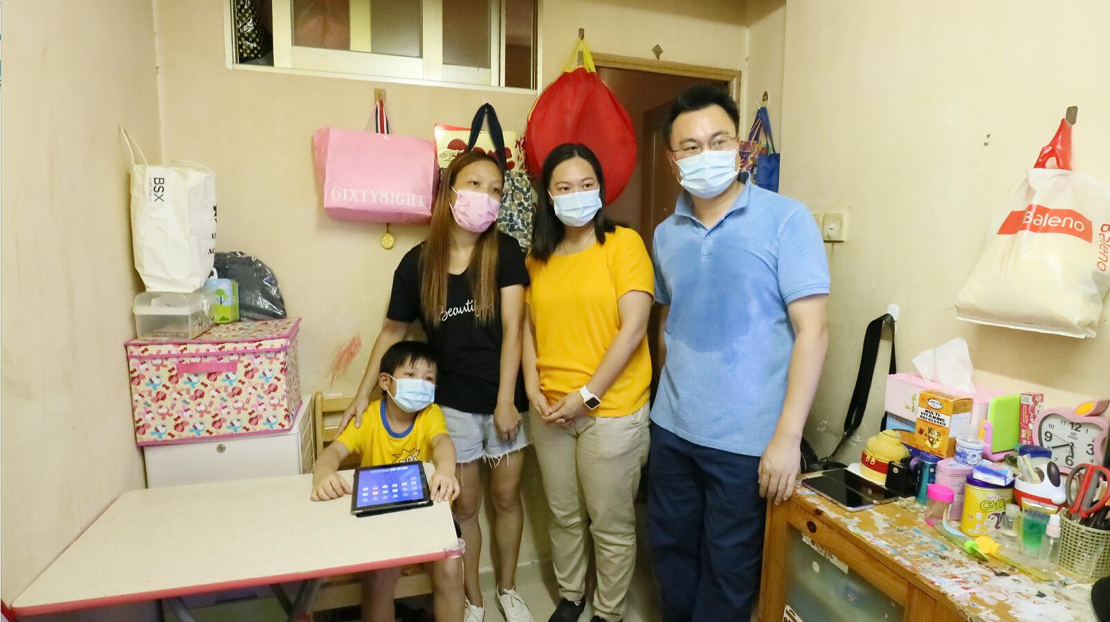 劏房學童網課缺乏支援