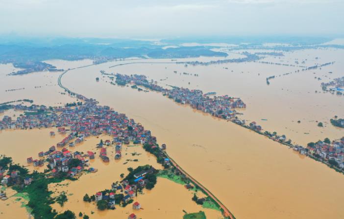 內地7000萬人受洪澇影響 經濟損失2100億