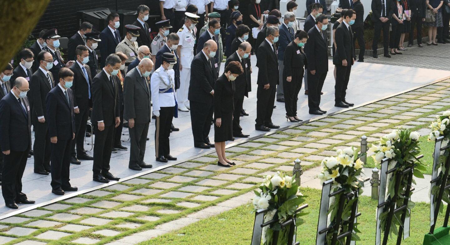 香港舉行抗戰勝利75周年紀念儀式