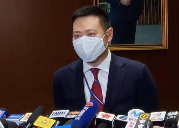徐英偉視察離島區特別採樣中心 籲市民踴躍參與普检