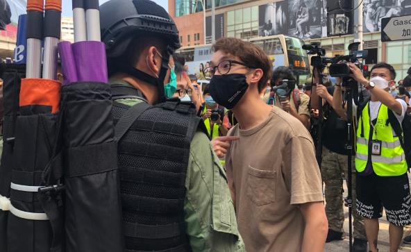 油麻地及佐敦有人集結 警方正採取執法行動