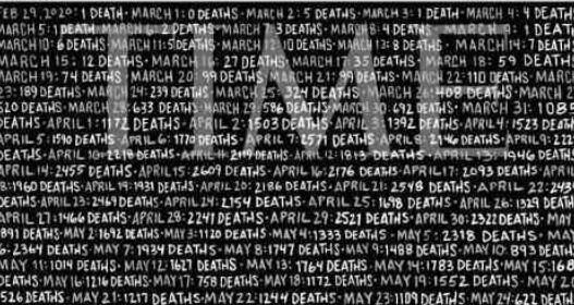 美近20万人染疫亡 《时代周刊》全黑封面：美国的失败