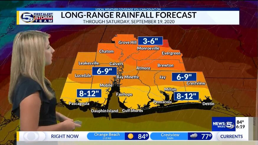 风暴莎莉逼近美国墨西哥湾 或为3周内第二个飓风