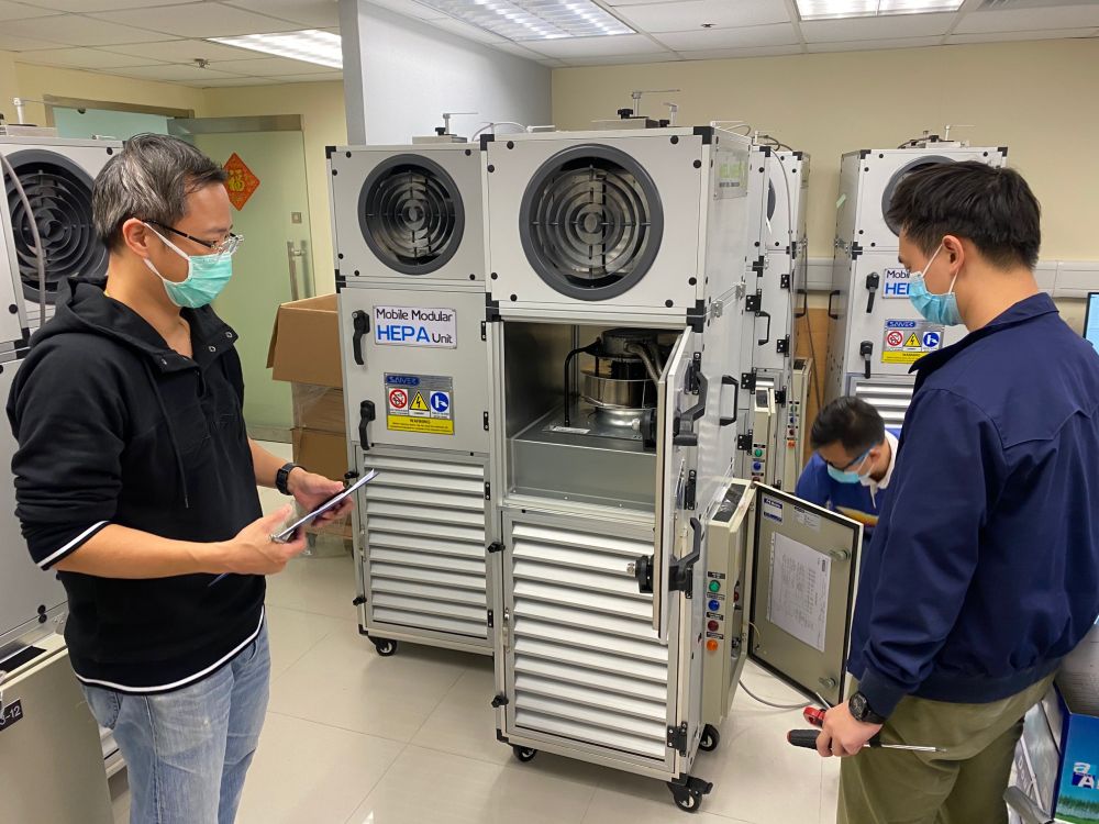 黃偉綸：機電署將確保醫院和檢測中心設施正常運作