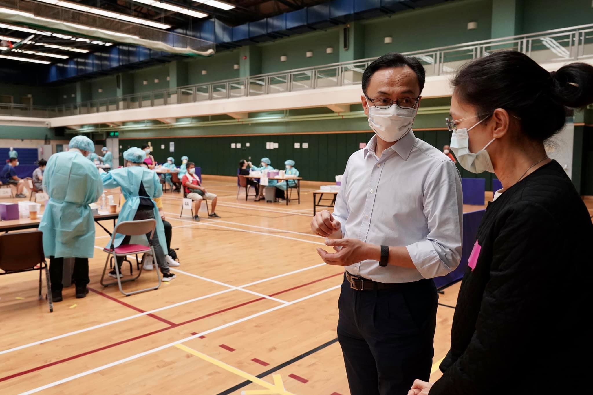 聶德權：感謝醫護及支援隊 籲市民把握檢測機會