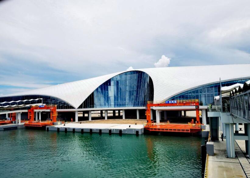 瓊州海峽黃金通道徐聞港客貨碼頭即將開港迎客