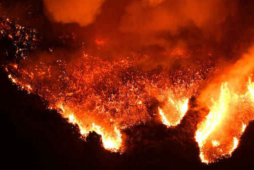 洛杉矶市长反驳特朗普对山火看法：「这是气候变化」