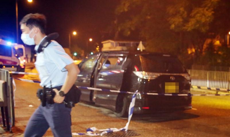 洪水橋七人車衝警察路障再噴椒  兩青年被捕