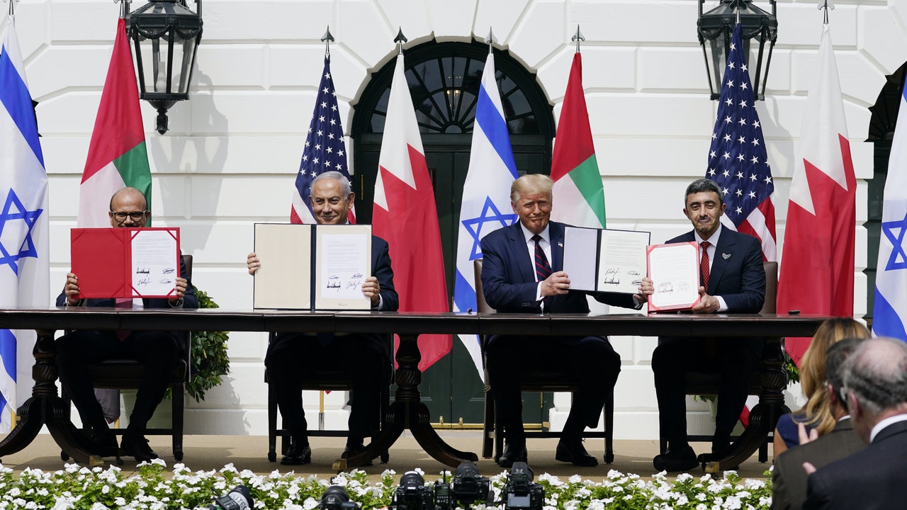 以色列阿聯酋巴林簽署「和平协议」法媒：预示中东局势重大变化