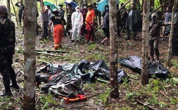 菲律宾南部一架直升飞机坠毁 4名军人死亡