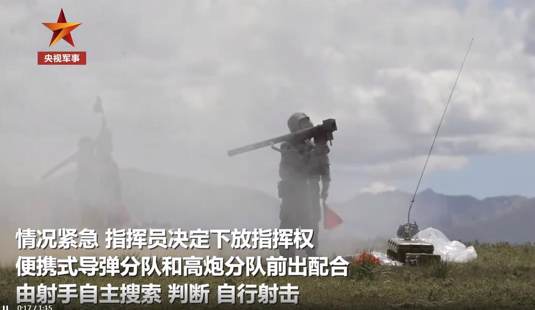 有片|西藏军区演习精准摧毁无人机蜂群