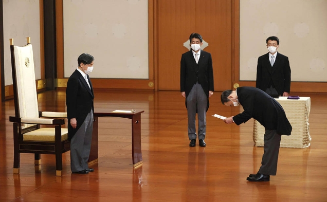 菅义伟获日皇任命 誓防控疫情及重振经济