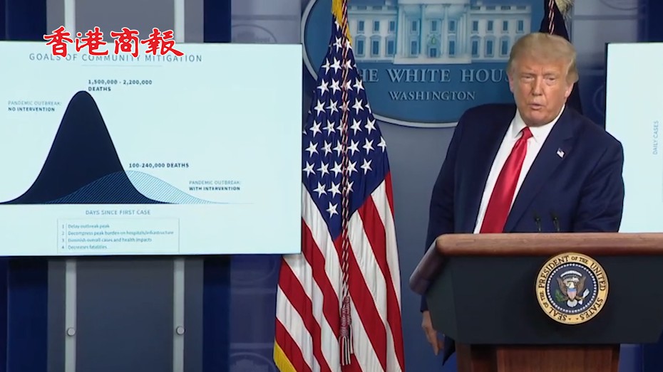 有片丨特朗普坚持美国死亡率全球最低
