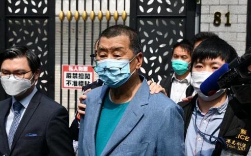 黎智英涉去年多次非法遊行 18日區院提訊