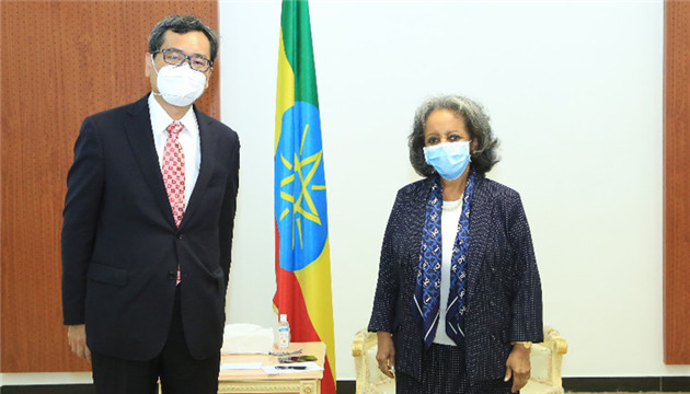 中国驻埃塞俄比亚大使谈践即将离任