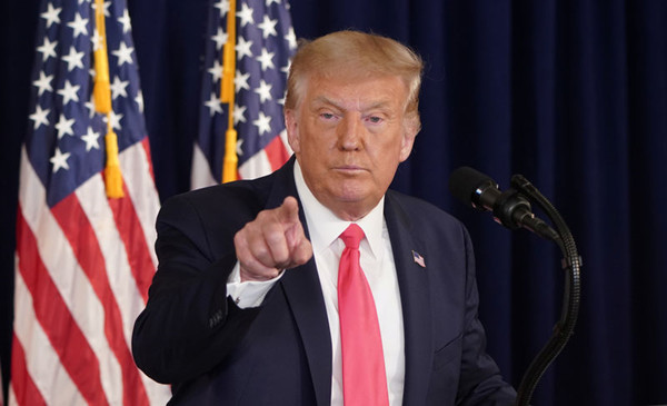 特朗普揚言或簽行政命令 阻拜登出任總統