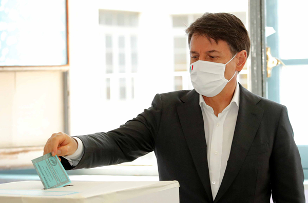 意大利舉行地方選舉 孔特或須重組內閣