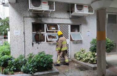 藍田護老院突发火警 所幸无人伤