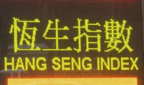 恒指半日跌232點