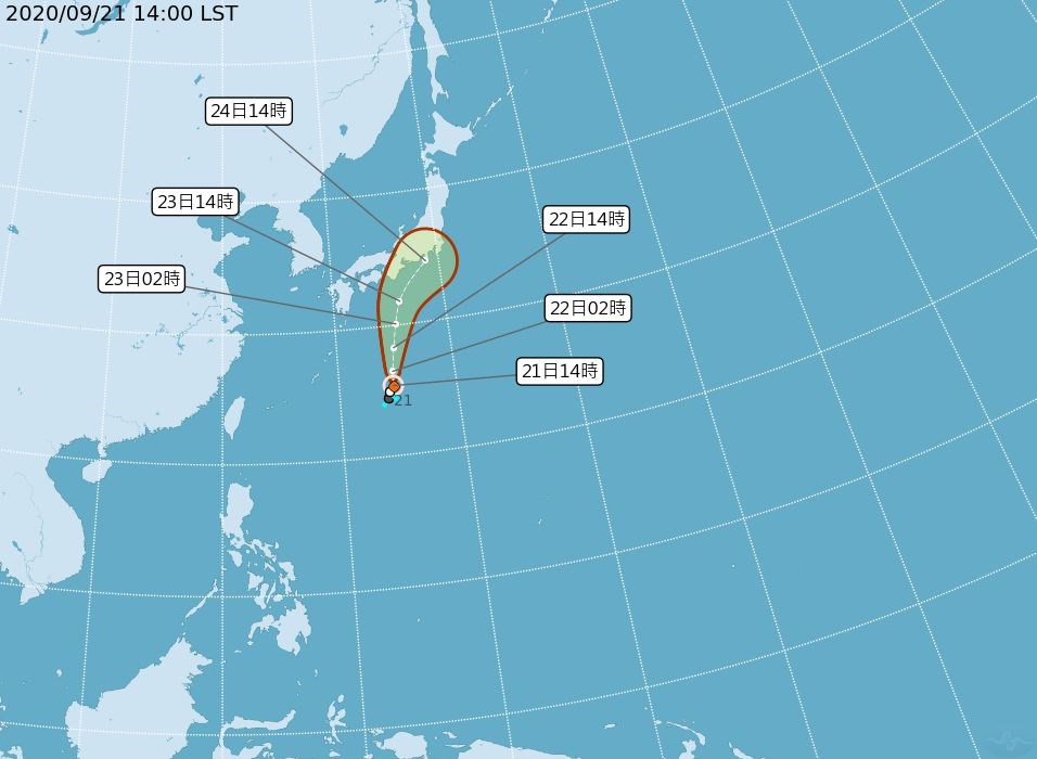 台风「白海豚」逼近日本 日气象厅籲民众提高警惕